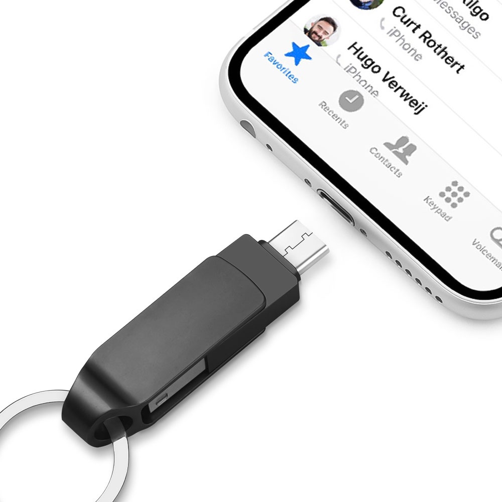2 in 1 Dual Drive Go USB Tipe C OTG Flash Drive Untuk Android xiaomi Huawei Samsung Laptop