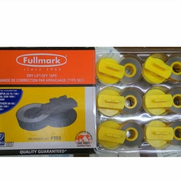 

Hari Ini Penghapus Pita Mesin Tik Fullmark Lift Off Correction Tape Fullmark Hemat