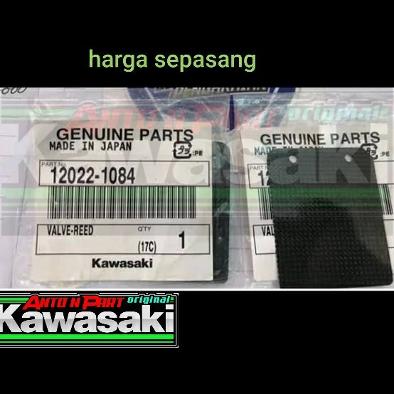 lidah membran karbon kx85 ori kawasaki KGP