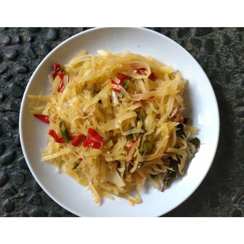 

Tumis pepaya muda