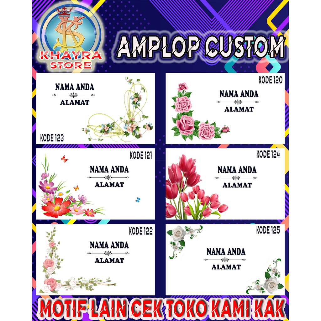 Amplop kondangan / Amplop sumbangan / Amplop custom / Amplop lebaran