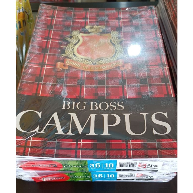 

Buku tulis campus bigbooss 36 lembar 10 pics