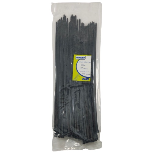 Kabel Ties Winner DY6102 Nylon Cable Tie 3.6 x 250mm Tis 100pcs