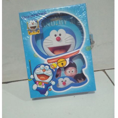 NOTE BOOK BUKU DIARY DIARY BOOK ANAK BOOK DAILY DAY BOOK KUNCI GEMBOK MOTIF KARAKTER ANAK-ANAK
