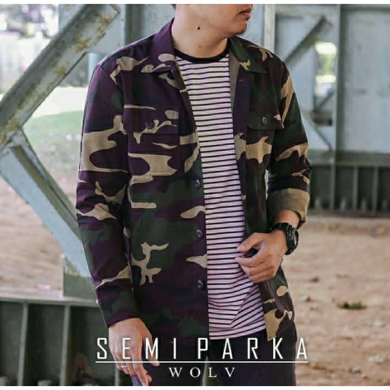 LORENG PARKA/SEMI PARKA LORENG/KEMEJA