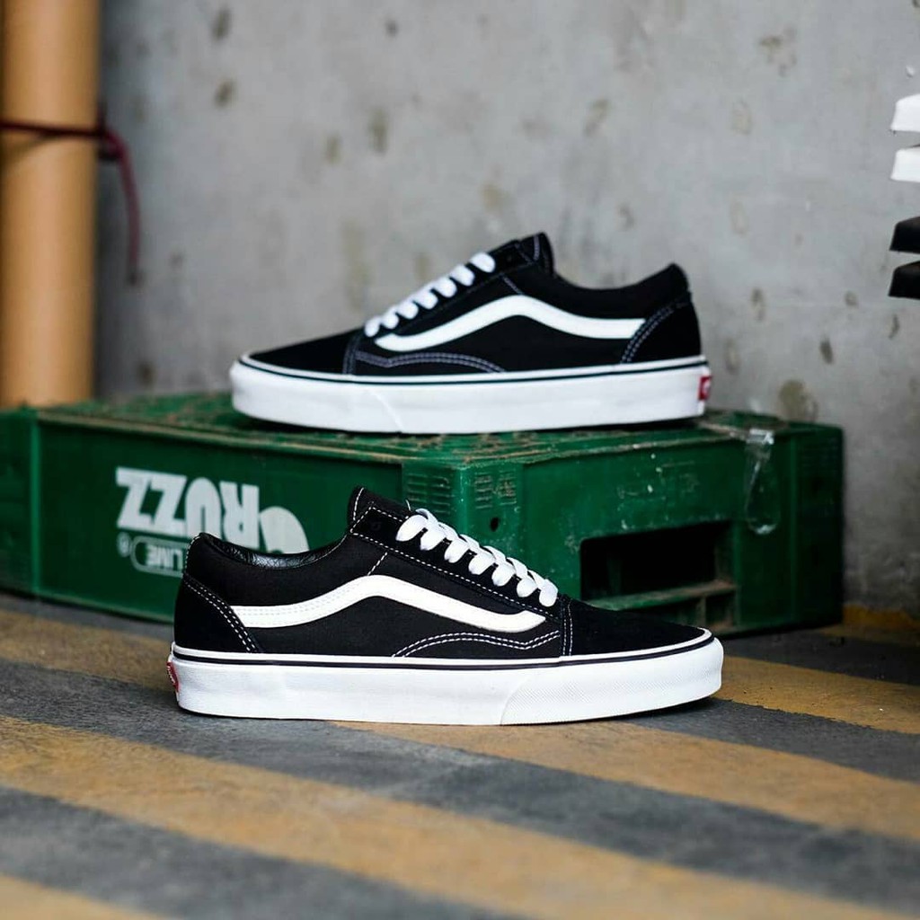 bayar di rumah[COD ! Sepatu vans old skool sneakers waffle DT best seller termurah terhits SEKOLAHAN