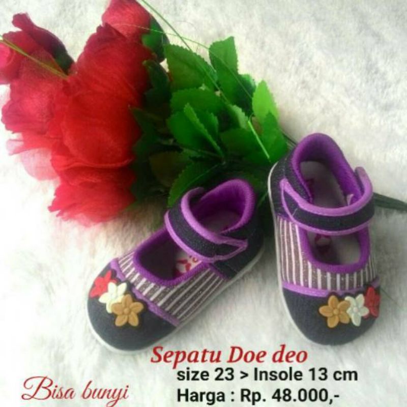 Sepatu Anak Bunga Flat Shoes Anak Perempuan