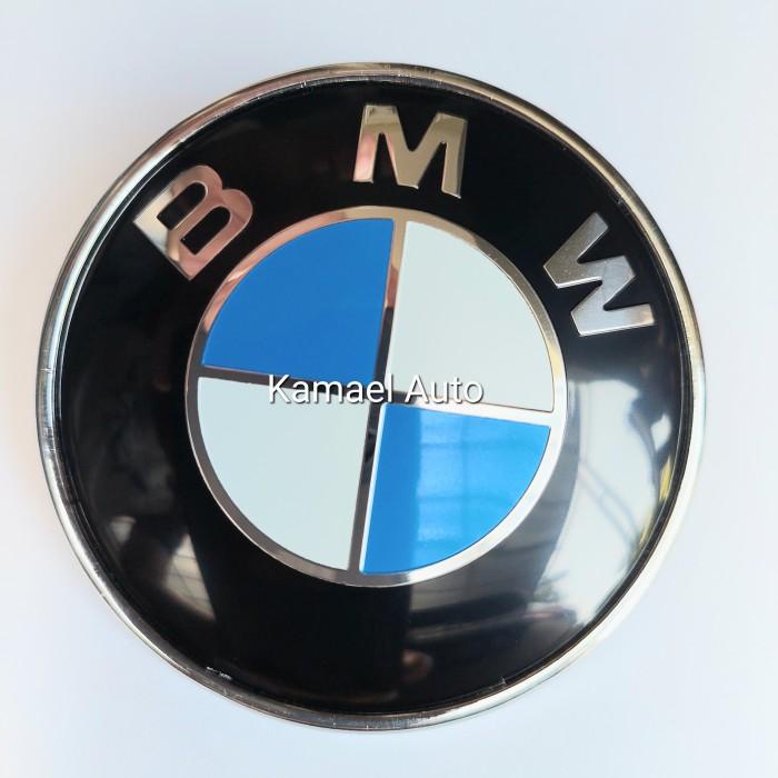 emblem/logo original Bmw 82mm untuk kap motor/begasi