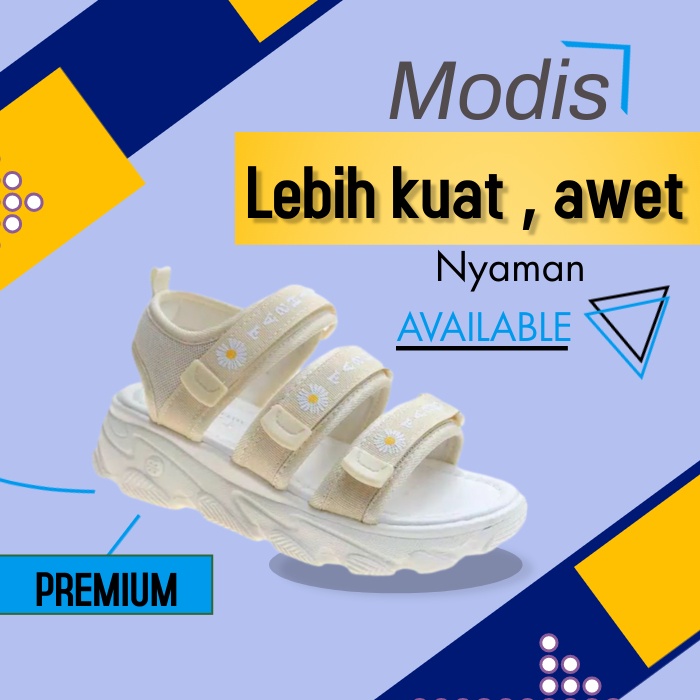 (𝗖𝗢𝗗) Sandal wanita kekinian Sendal gunung casual murah import  ori original 100%  korea korean fash
