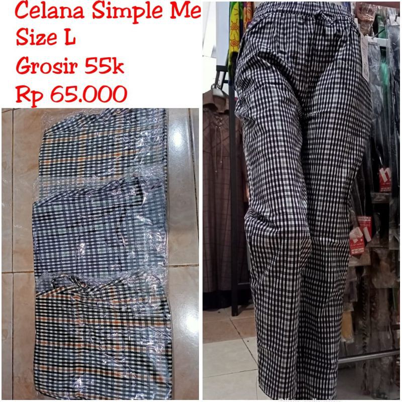 Celana Simple me