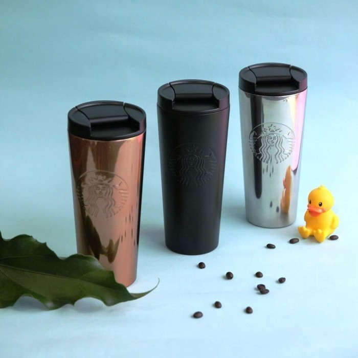 EXCLUSIVE  NEW Termos Tumblr Starbucks Original Black Matte Grande Original