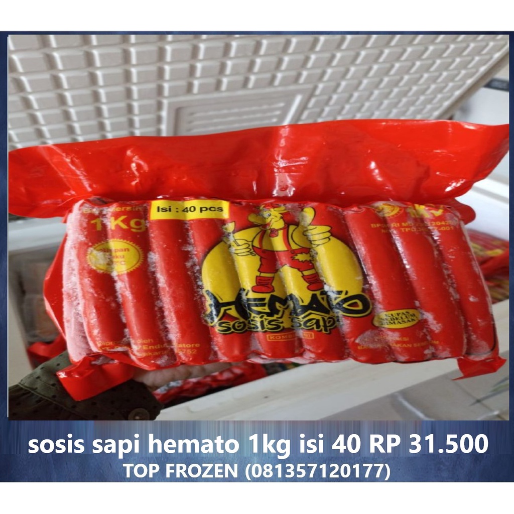 

HEMATO SOSIS 1KG ISI 40