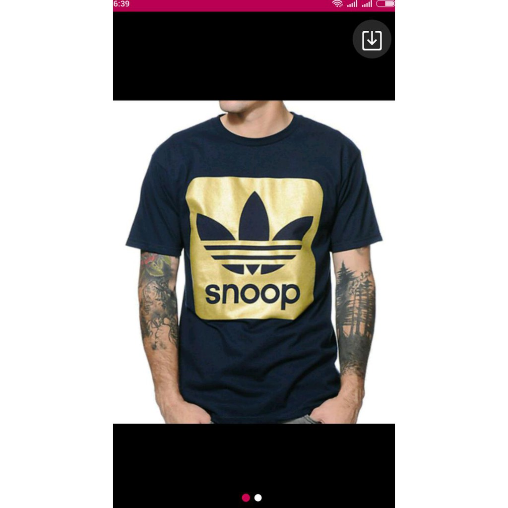Kaos Big Size Adidas Snoop//Kaos Adidas Big Size (Xxxl-Xxxxl) .Aruansy.Olshop