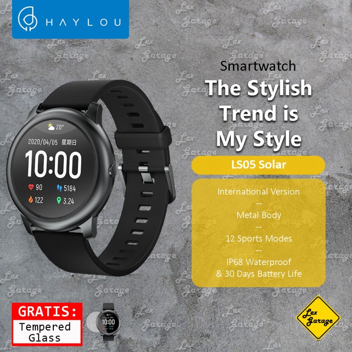 Smartwatch Haylou Solar LS05 Global Version Smart Watch