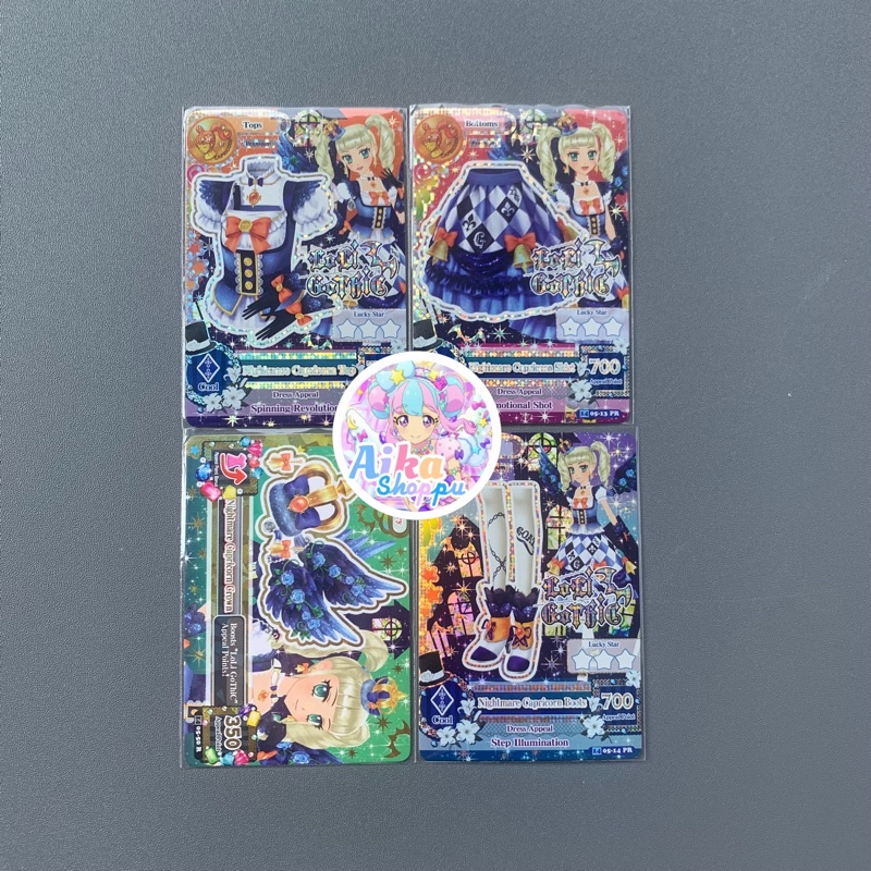 Kartu Aikatsu Card Loli Gothic Yurika Premium Capricorn (SUPER RARE)