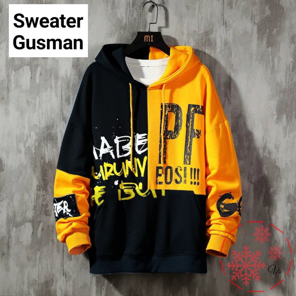 INDOBEST SWEATER GUSMAN / HOODIE LENGAN PANJANG