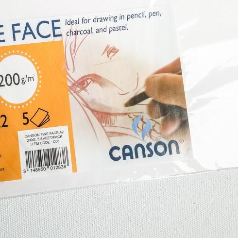 

Canson Fine Face A2 (200 gsm)