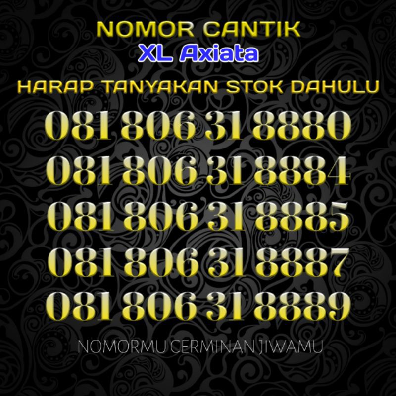 Nomer XL Cantik Nomor Xl cantik Nomer Cantik No Cantik