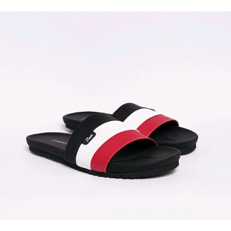 Sandal Big Size Pria 40-49 Super Big JUMBO Ukuran Besar Sendal Slide 030ZV Kasual Awet