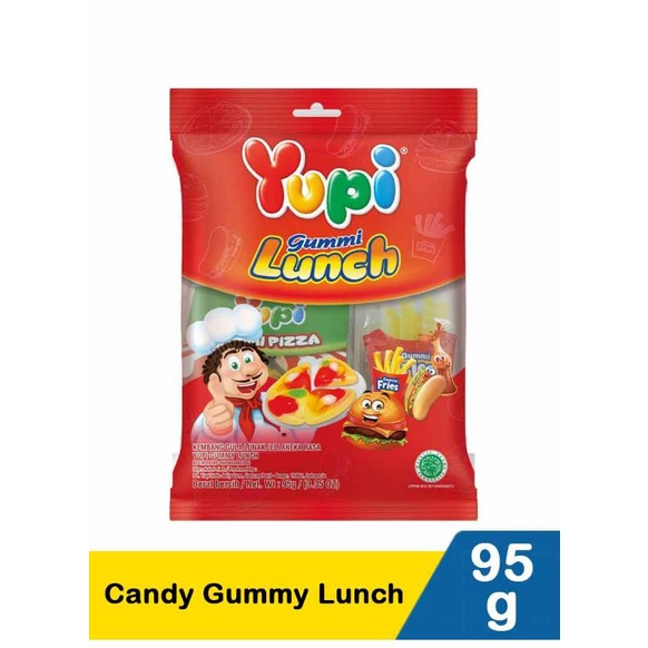 

Yupi Candy Gummy Lunch 95G