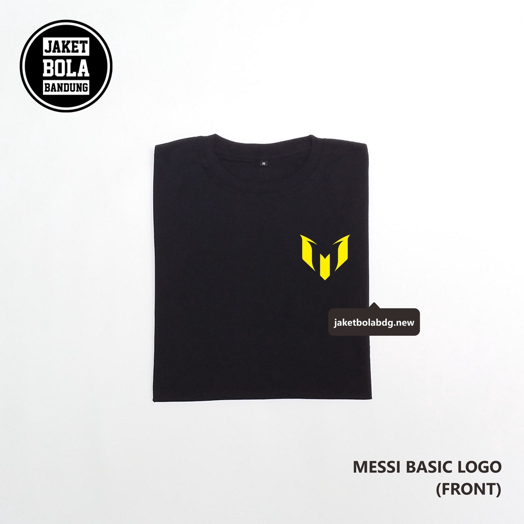 KAOS MESSI BASIC LOGO - KAOS BOLA JERSEY BOLA JAKET BOLA K35