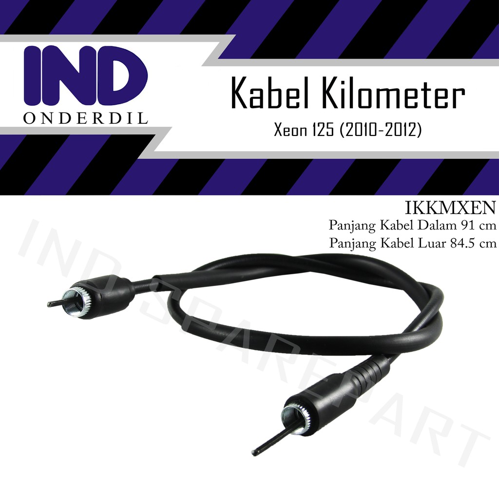 Kabel-Kawat Speedometer-Kilometer-Speedo-Kilo Meter Xeon 125 2010-2012