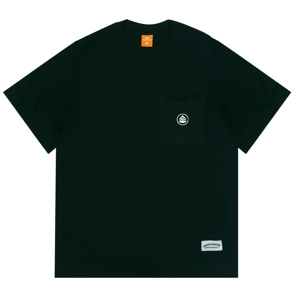 Taf Predecessors Kaos Oversized Heavy Cotton 16s Teeosp Logo at Pocket Green