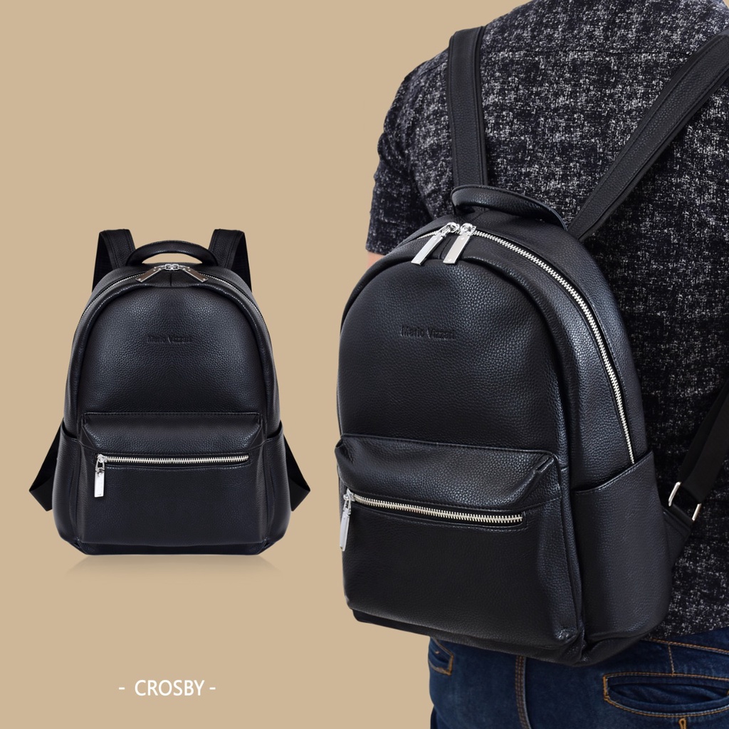 Tas Ransel Pria Kulit Mario Vizzari  Crosby (66125 )