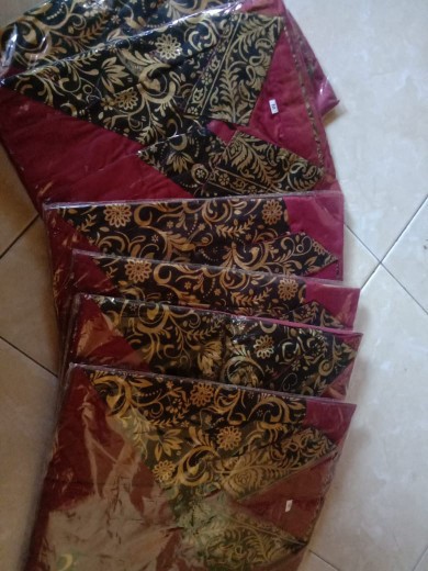 Kemeja Seragam Kerja Kantor•seragam Hotel•motif Prada