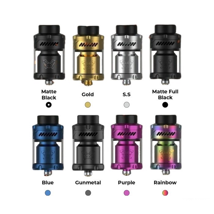 DEAD RABBIT V3 RTA RTA 25MM NEW BY HELLVAPE AUTHENTIC