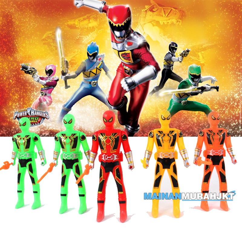 MAINANKEI ANAK MURAH ROBOT SABANS POWER RANGERS 360-6 POWER RANGERS NINJA STEEL ROBOT ROBOTAN