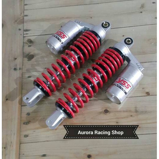 Barang Berkualitas Shock YSS G Series Tabung [300mm] Yamaha Aerox 155 Warna Red racing balap motor k