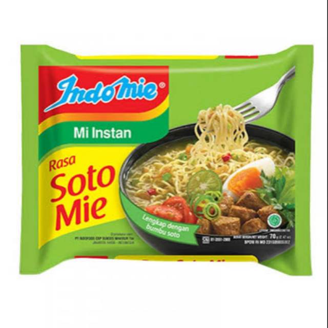 

Indomie Soto 75 gr