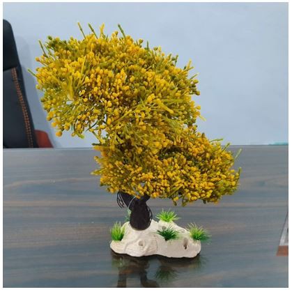 Bonsai Hiasan Aquarium Import 30cm Bahan Kualitas/Quality OKE Pohon/bunga