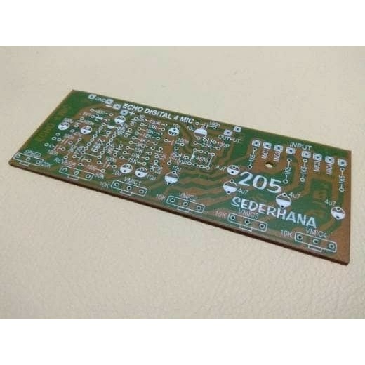 ECHO Reverb Digital PT2399 4Mic Diy Kit