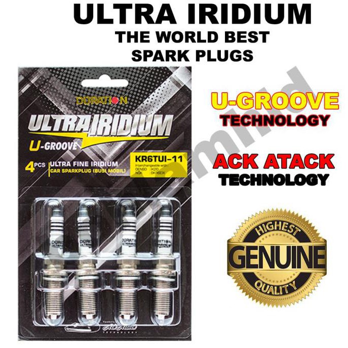 Busi Ultra Iridium Duration Hyundai Trajet Bohlamhid Berkualitas