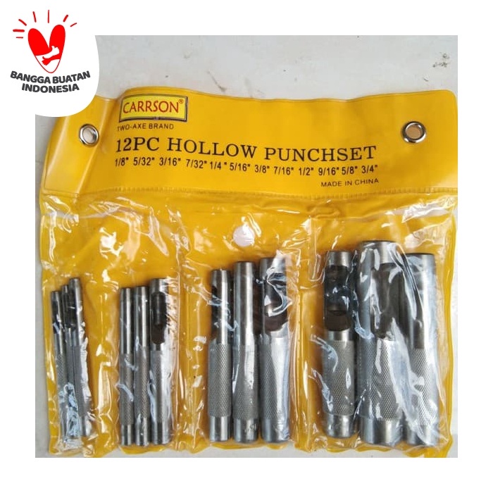

Hollow Punch Set / Plong Set 12 Pcs