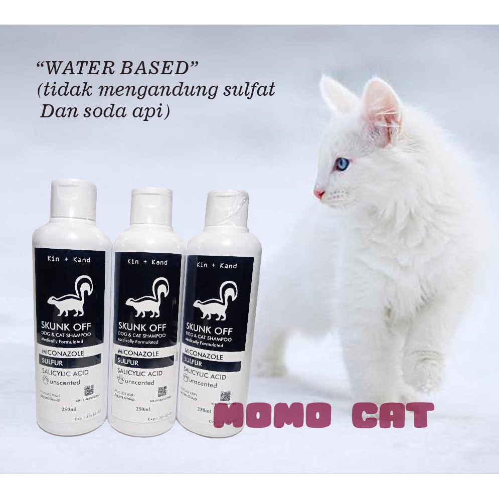 Shampoo Anti Kutu Water based 250ml untuk Kucing/Anjing