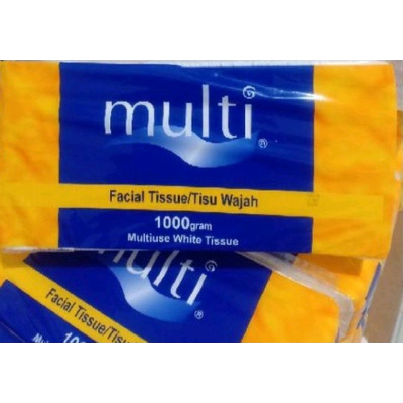 MULTI TISSUE 1000gr FACIAL TISSUE WAJAH 1000gr MULTI