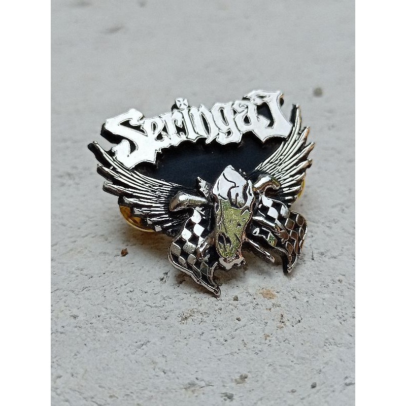 ENAMEL PIN SERINGAI