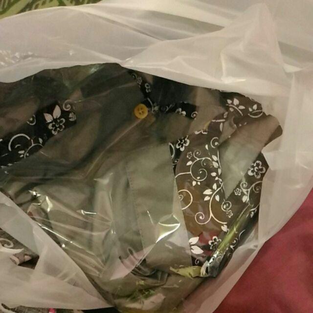 Kemeja Batik Kemeja Pria Lengan Panjang Nando Calvin Kemeja Kantor Baju Cowok Murah