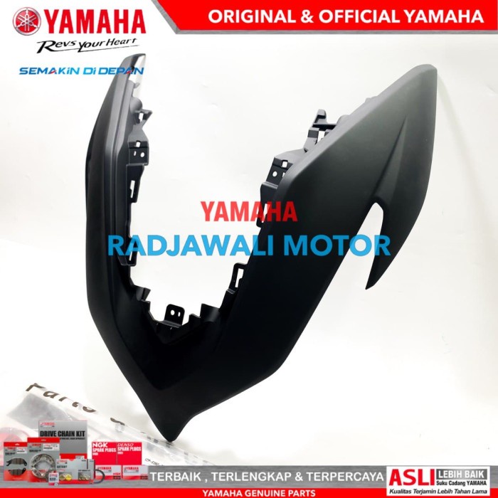 DASI COVER TAMENG DEPAN HITAM DOFF NEW AEROX 155 CONNECTED ASLI YAMAHA