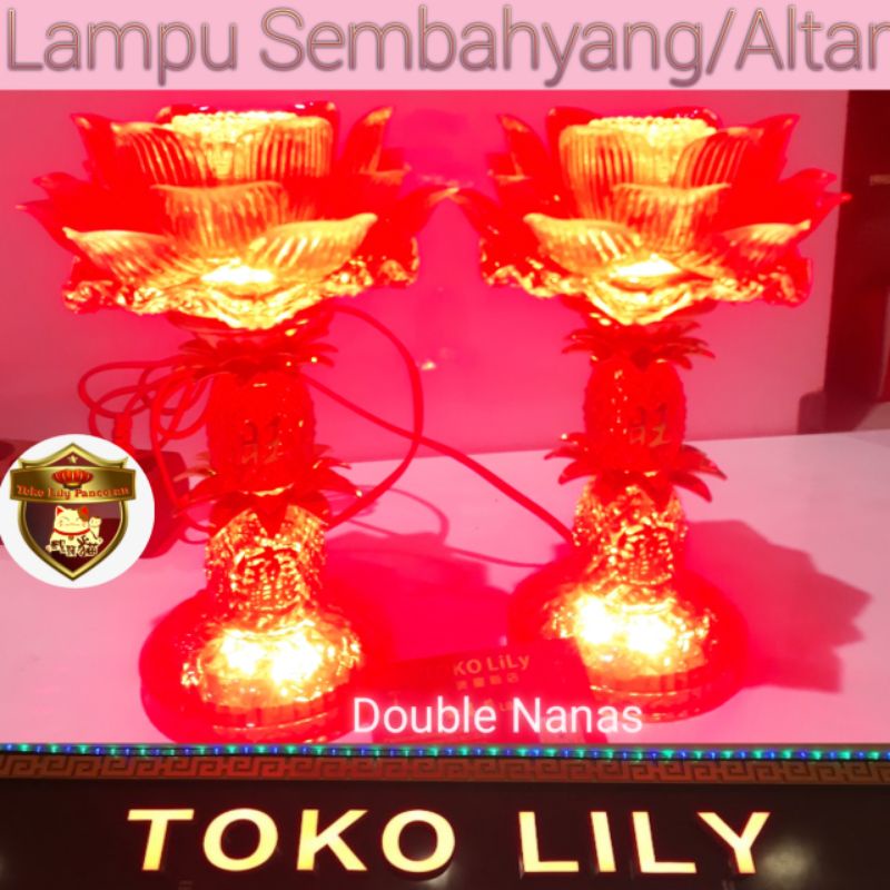 Lampu Sembahyang / Lampu Altar / Lampu Teratai LED