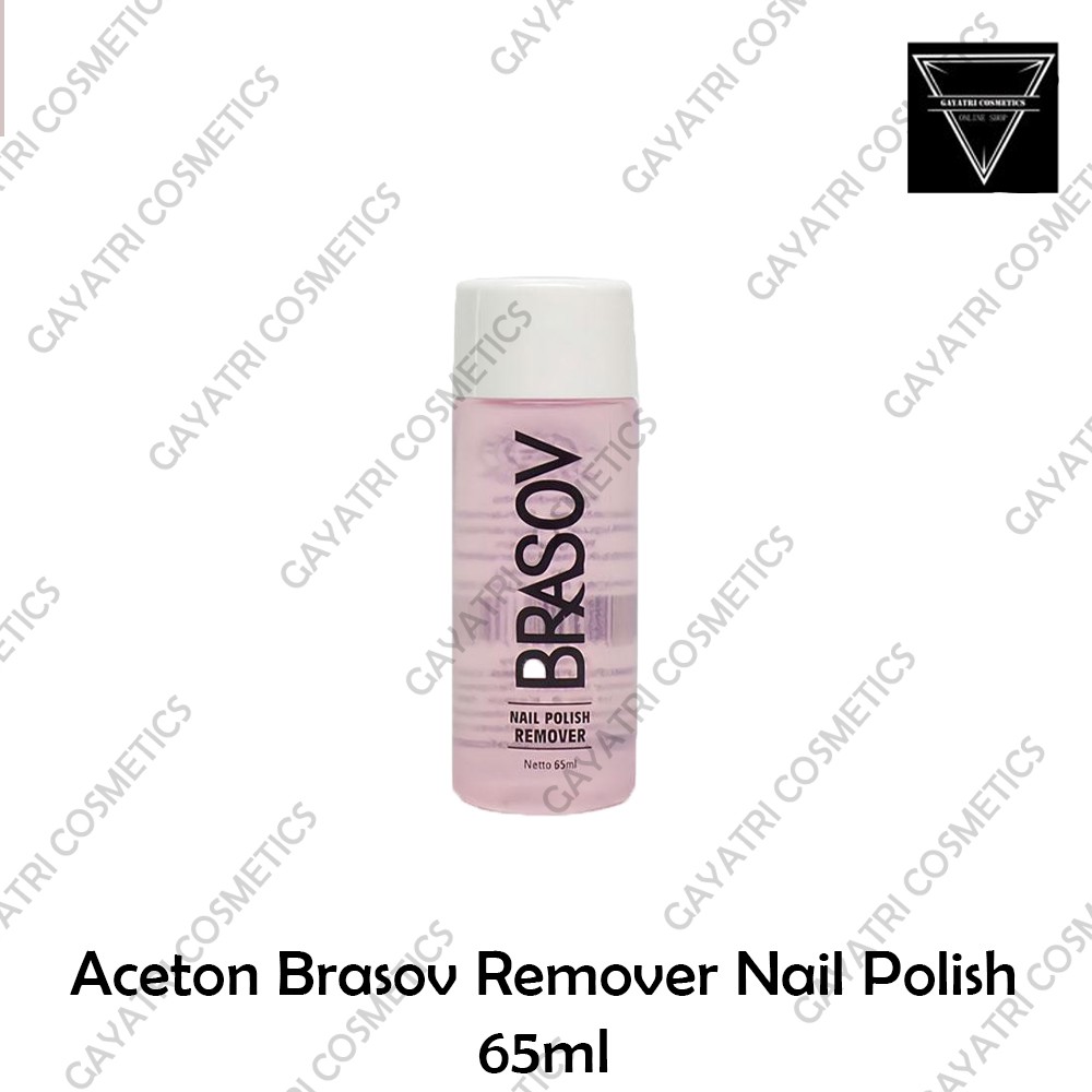 Aceton Brasov Remover Nail Polish 65ml Pembersih Kutek