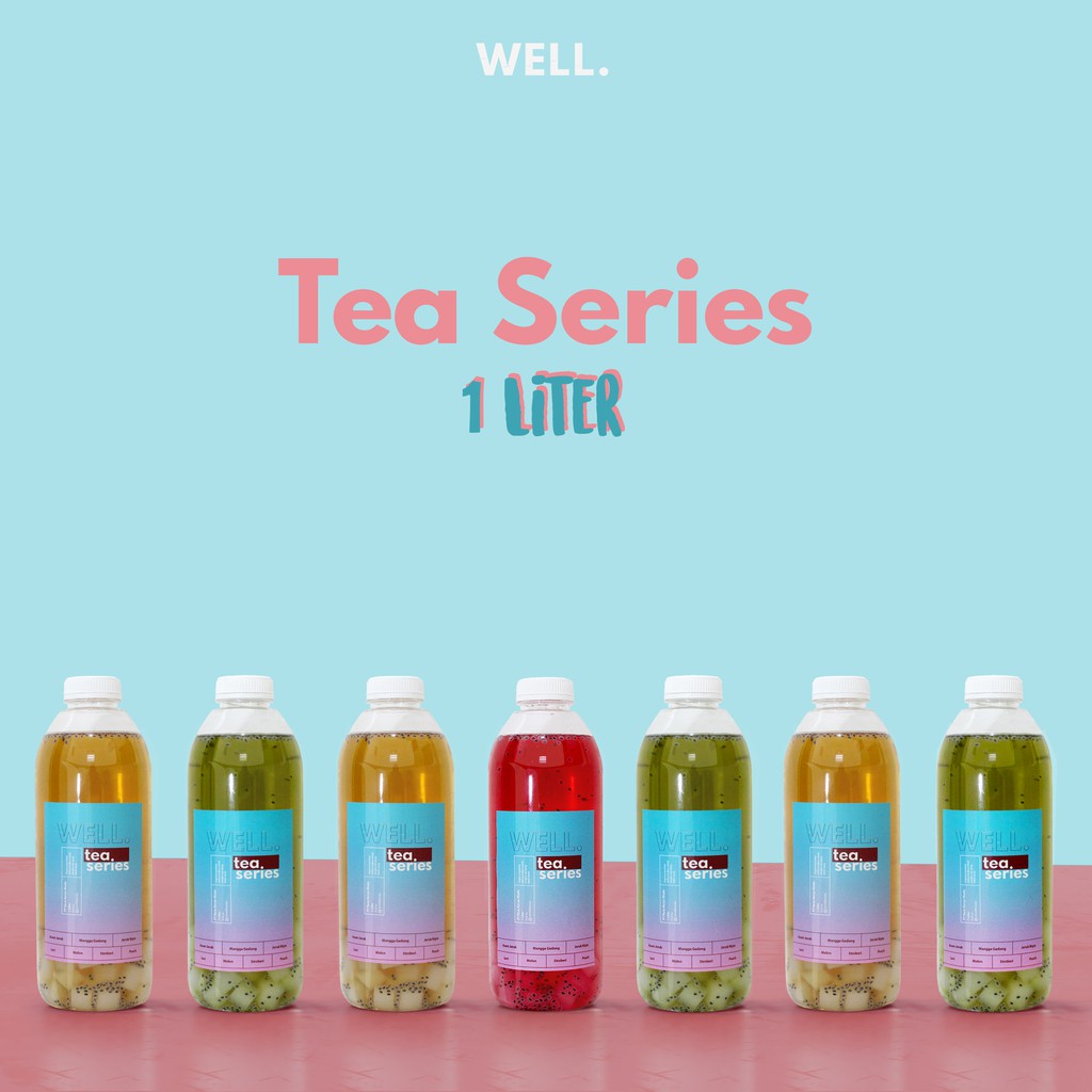 

Minuman Teh Segar WELL Aneka Rasa 1L (Tea Series)