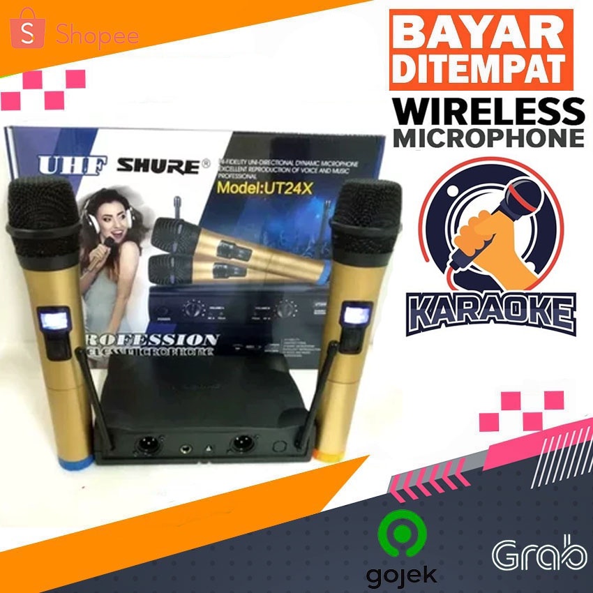 Shure Microphone Wireless Mic SHURE UT-24X UHF Mikrofon Wireless