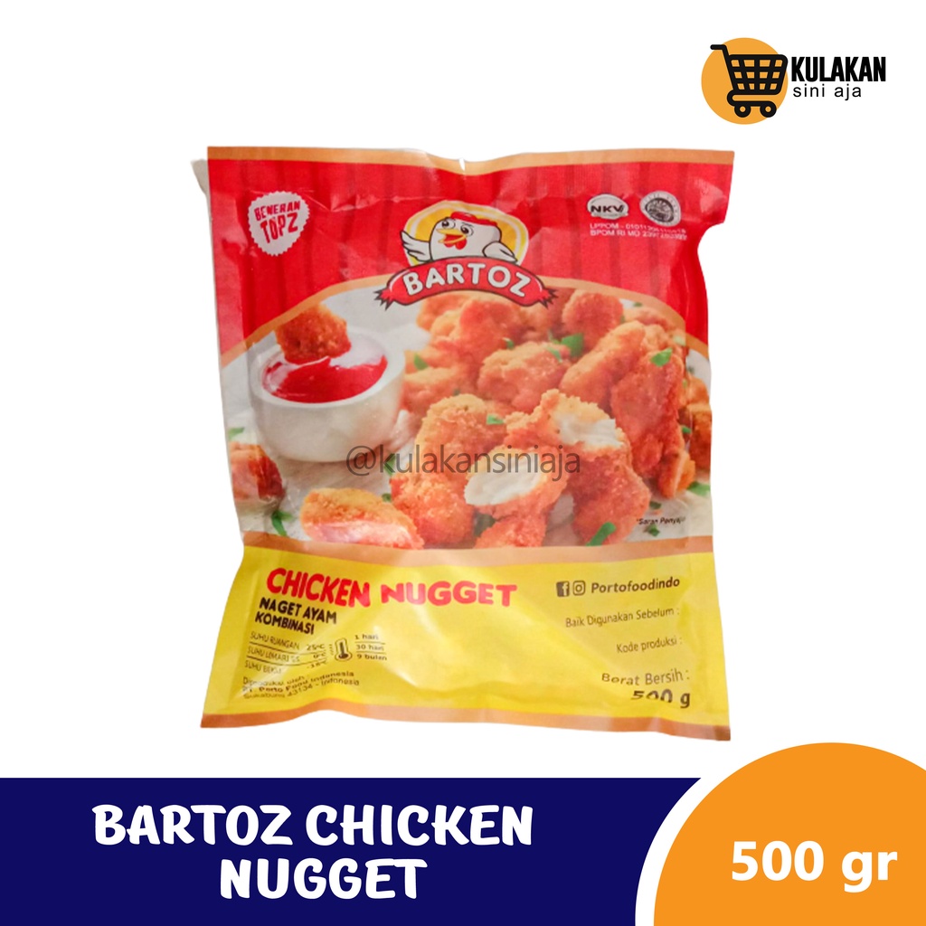 

BARTOZ Chicken Nugget 500gr