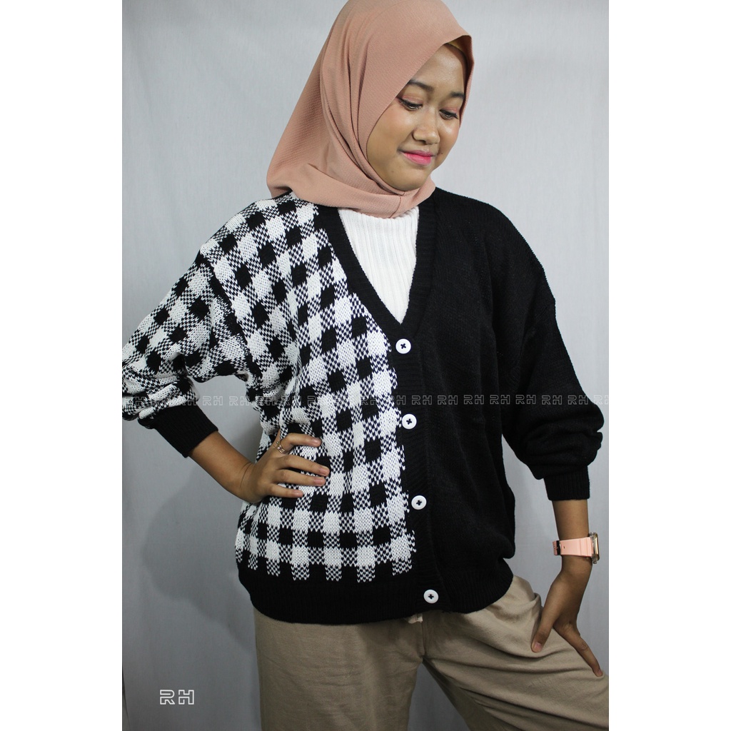 KARDIGAN RAJUT KOTAK KEETY OUTWEAR RH ALL SIZE