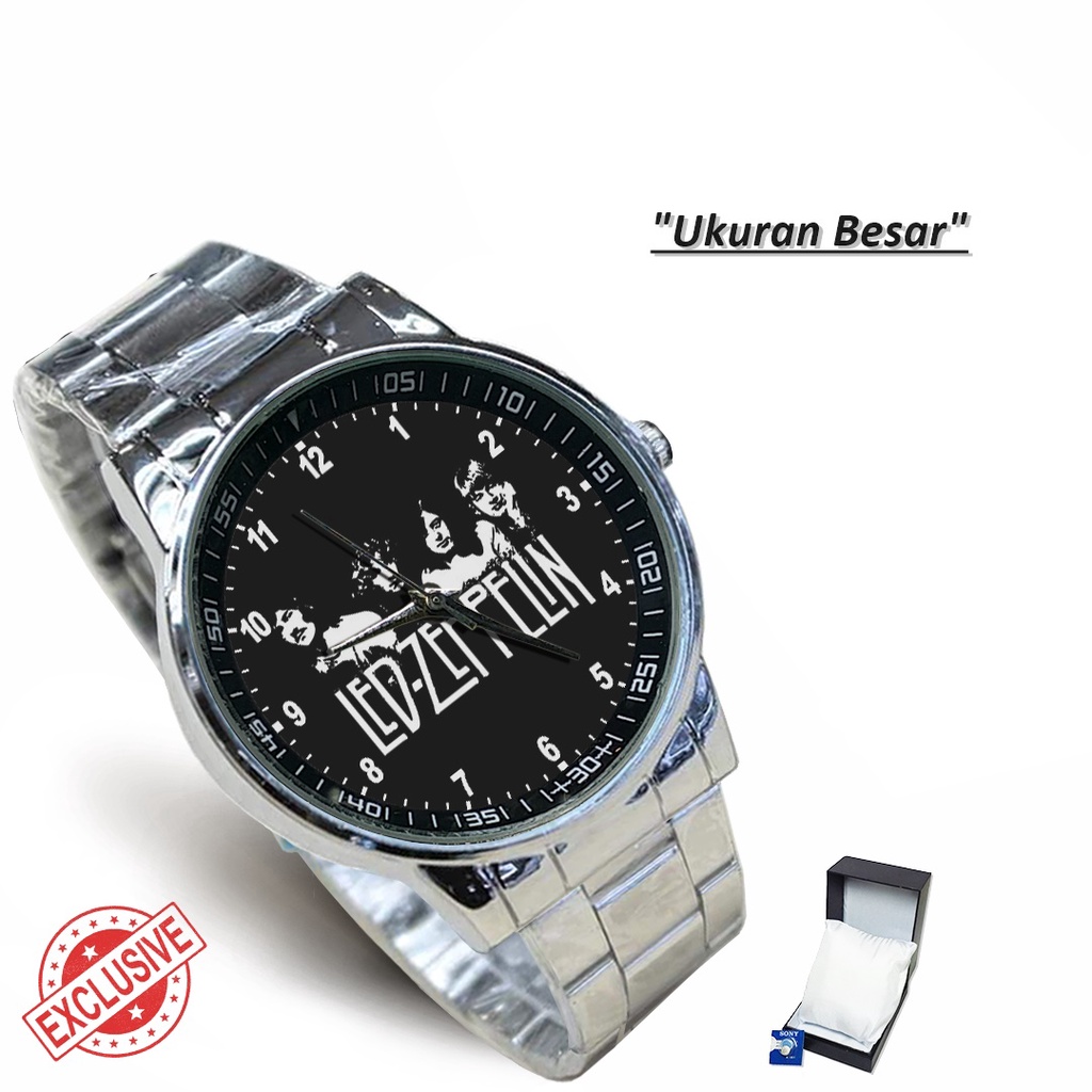 Jam Tangan Rantai Couple BAND LED ZEPPELIN 2 (Awesome)