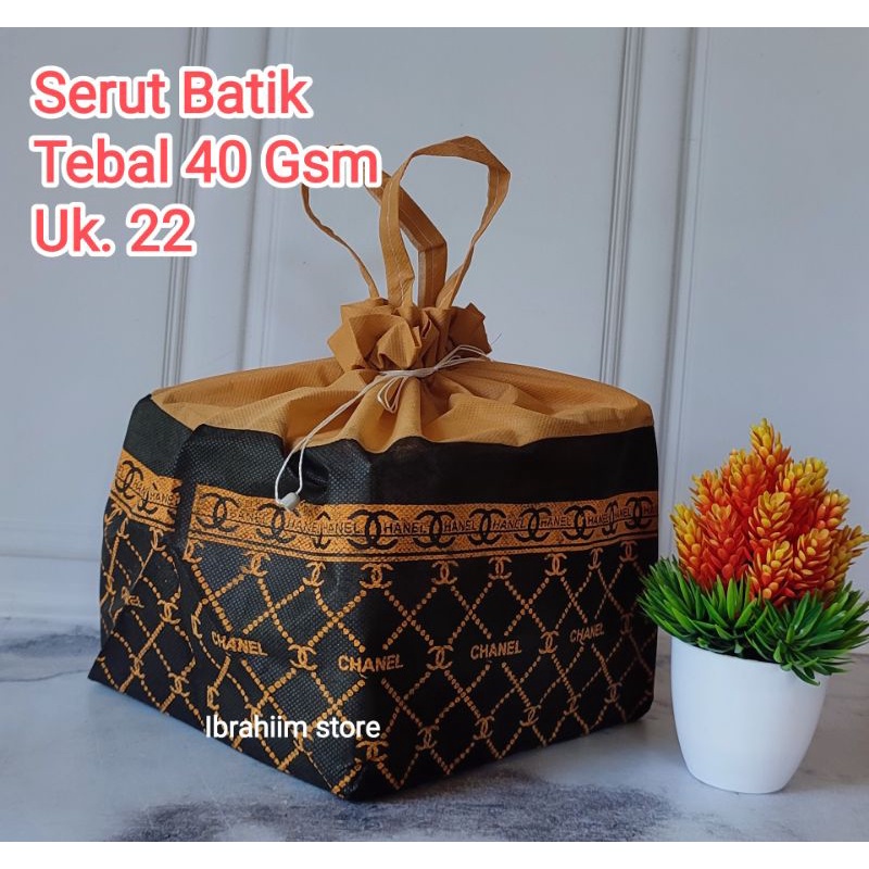 TERLARIS TAS HAJATAN SERUT BATIK UKURAN  22x22 TAS HAJATAN MURAH TAS BERKAT BATIK MURAH